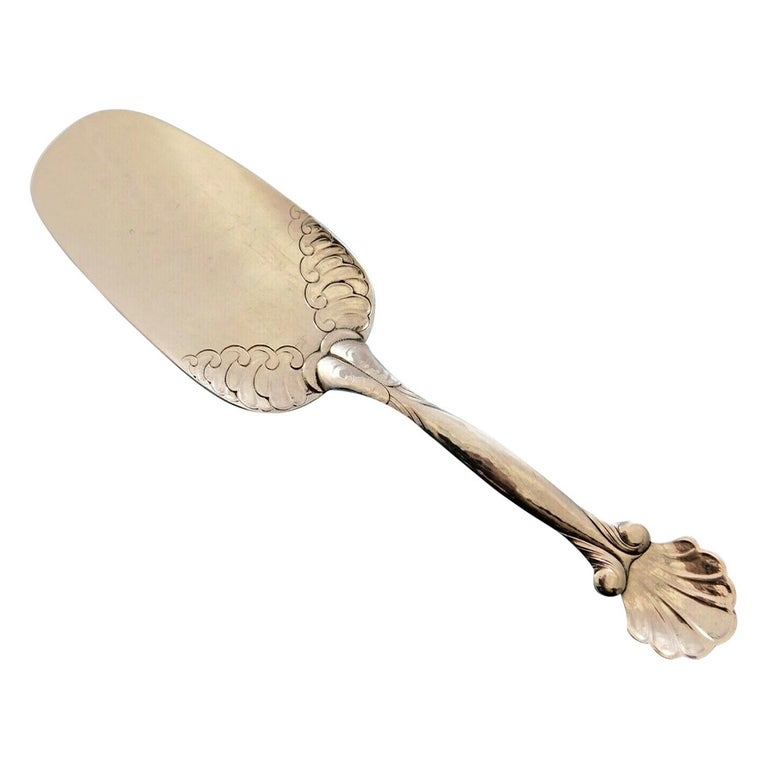 Ornamental 102 by Jensen Denmark Sterling Silver Pie Server For