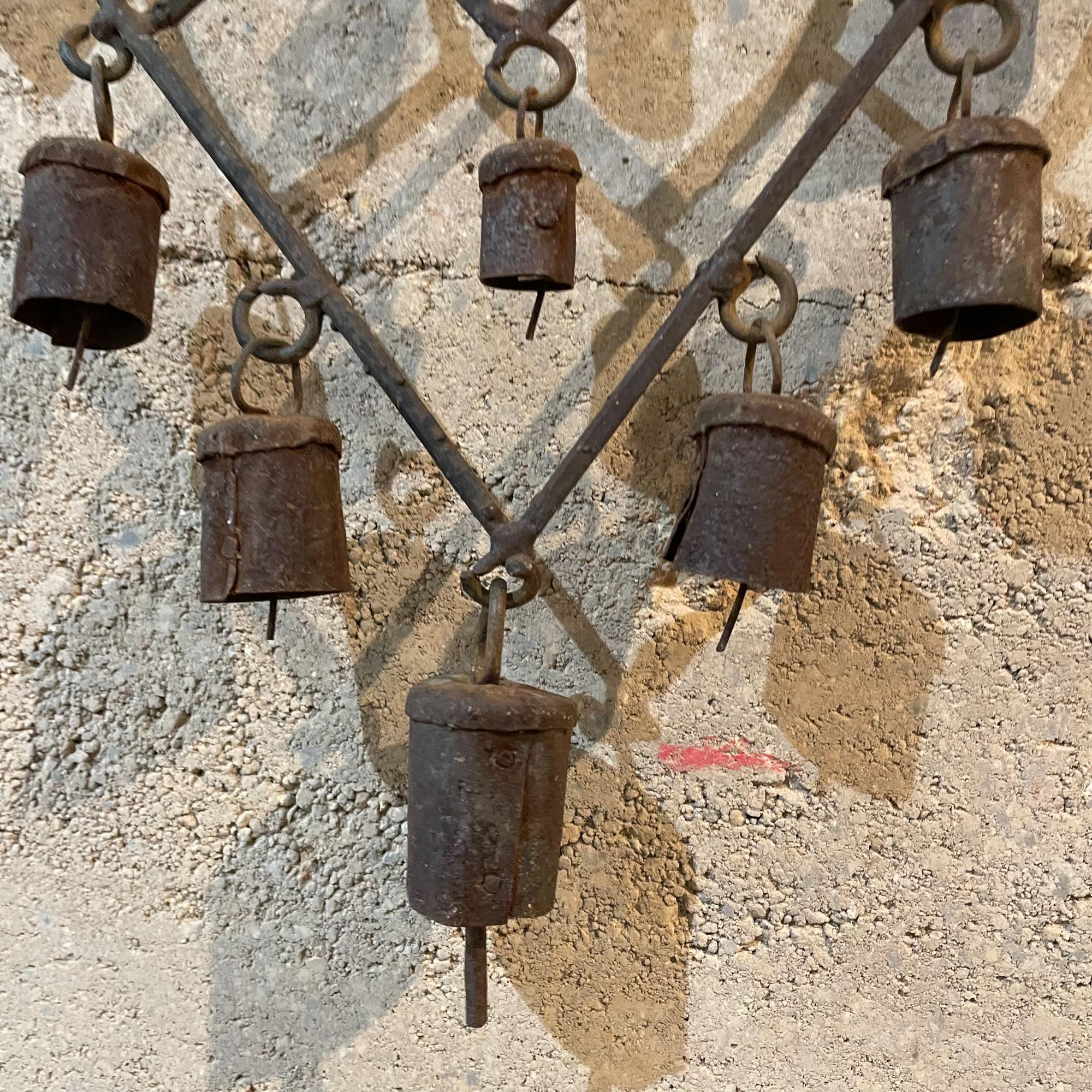 rustic metal bells