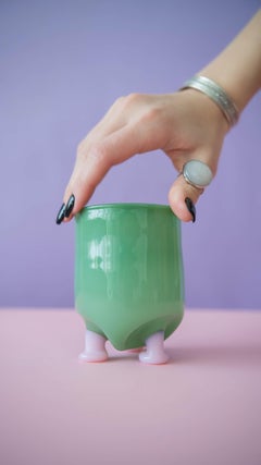 Ornamental di Lameice Abu Aker: tazze soffiate con la bocca "Eye Candy".