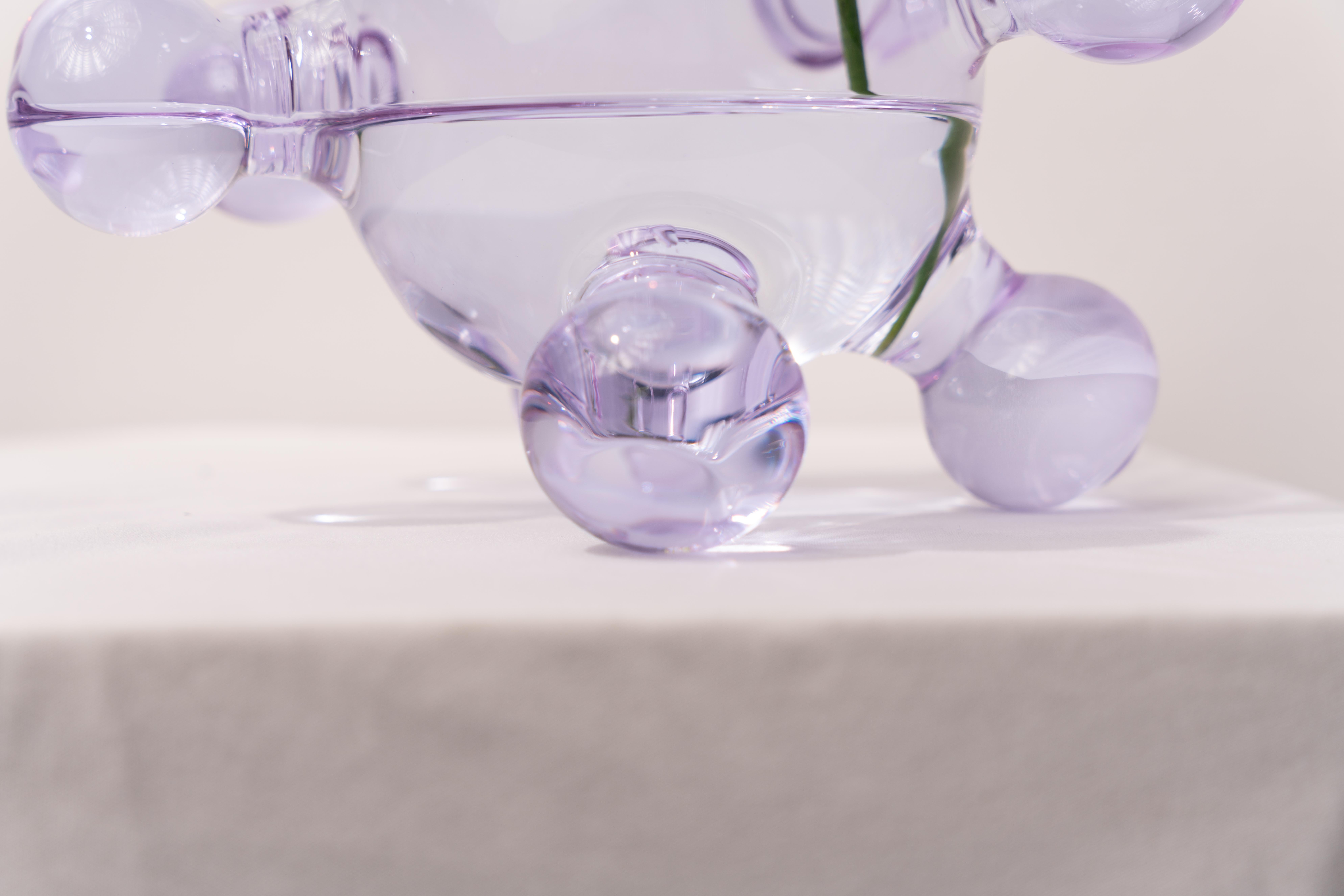 XXIe siècle et contemporain Vase ornemental de la chimie Lameice en vente