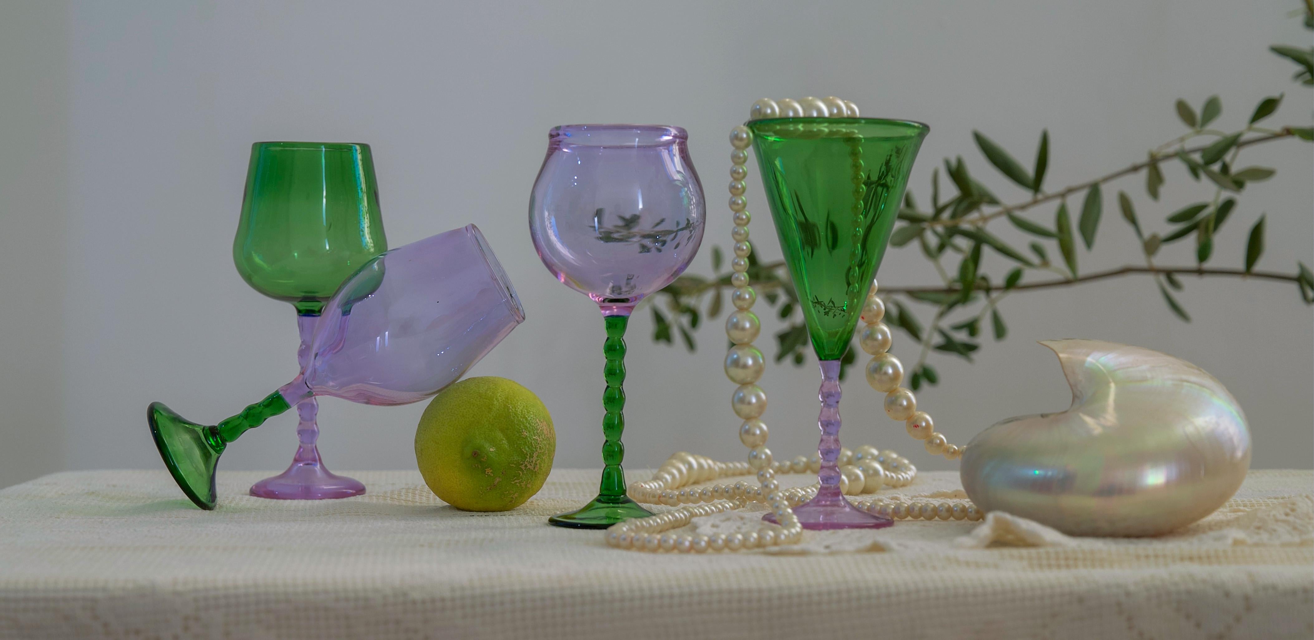 Juego de copas de licor Ornamental by lameice Con cuentas en venta