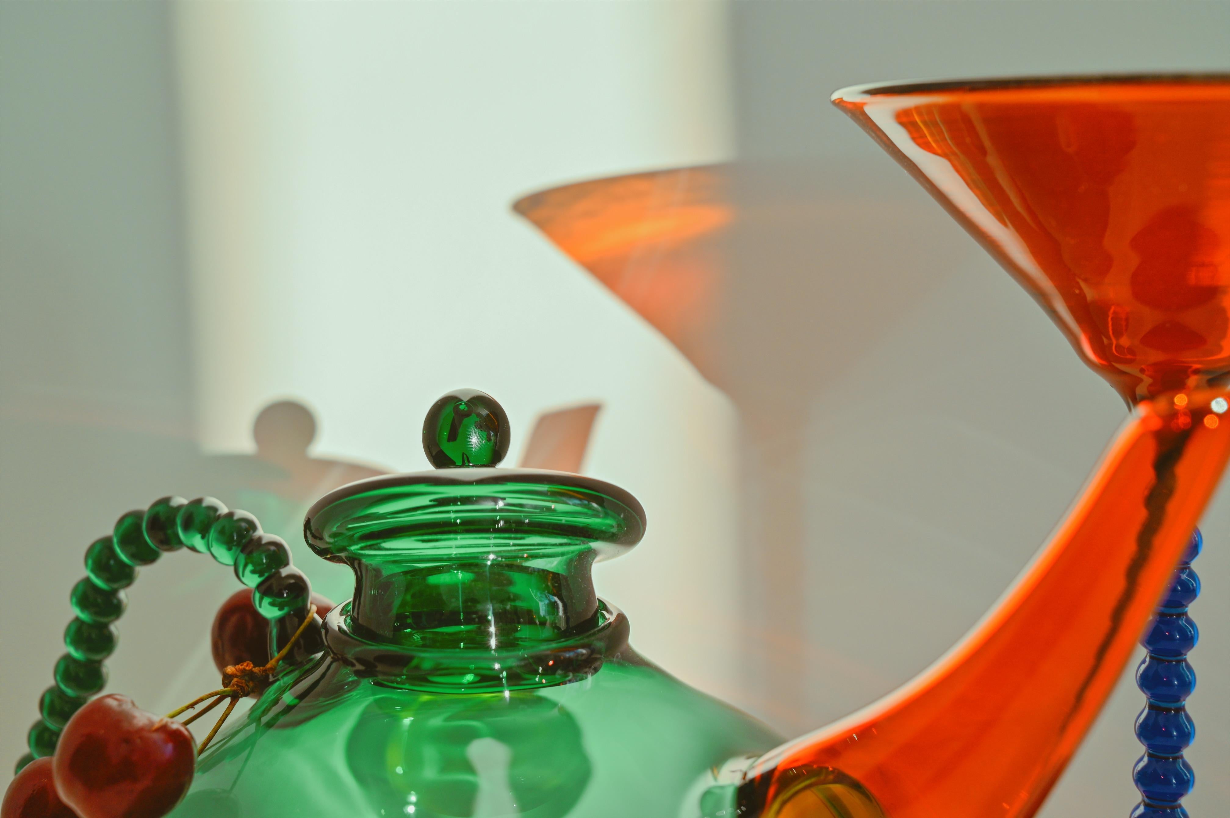 Verre brun Théière The Ornamental by Lameice en vente