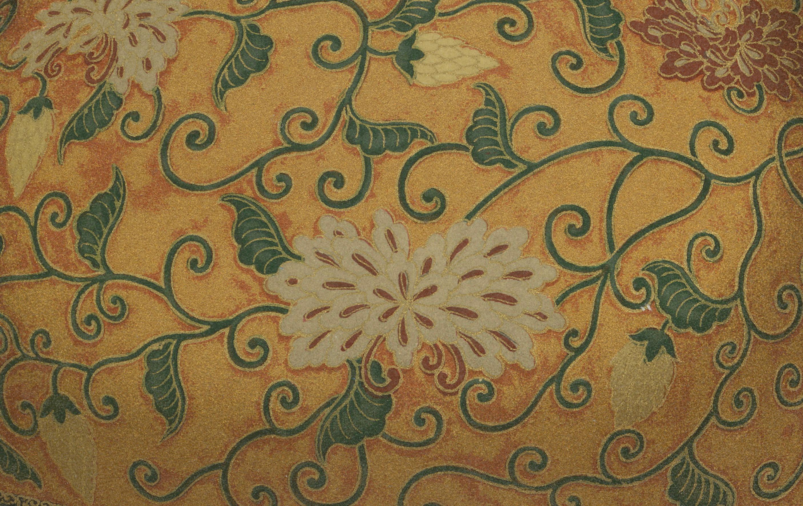 Titre : Elegance ornementale - Vase à long col à motif floral, planche III de la section VII de la série Art décoratif de G. A. Audsley  

Description : La planche III de la section VII du chef-d'œuvre décoratif de G. A. Audsley capture la beauté
