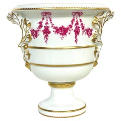 Sèvres Porcelain Vase from the 'Camaïeu Carmin' Service of Fontainebleau