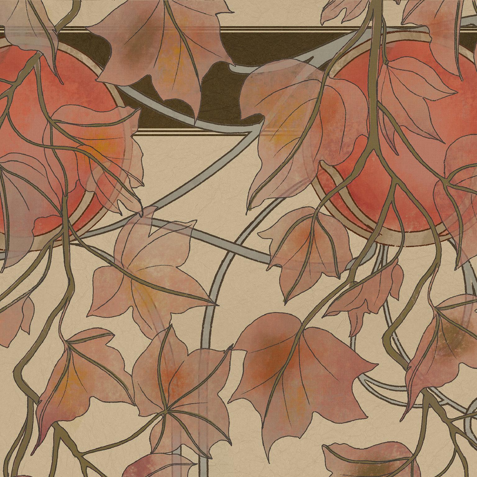 ORN19_007 Autumn
This asymmetric pattern - created with the help of wavy, clear and harmonious lines - is the artistic representation of Nature preparing for its cyclical hibernation.

The delicacy and refinement of this composition enhanced and
