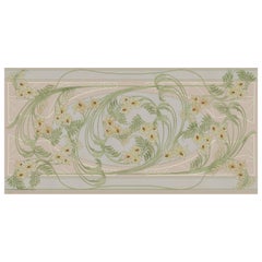 Carta da parati in vinile Ornami Art Nouveau Spring Made in Italy Stampa Digitale