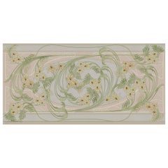 Ornami Art Nouveau Spring Vinyl Wallpaper Made in Italy Digital Printing