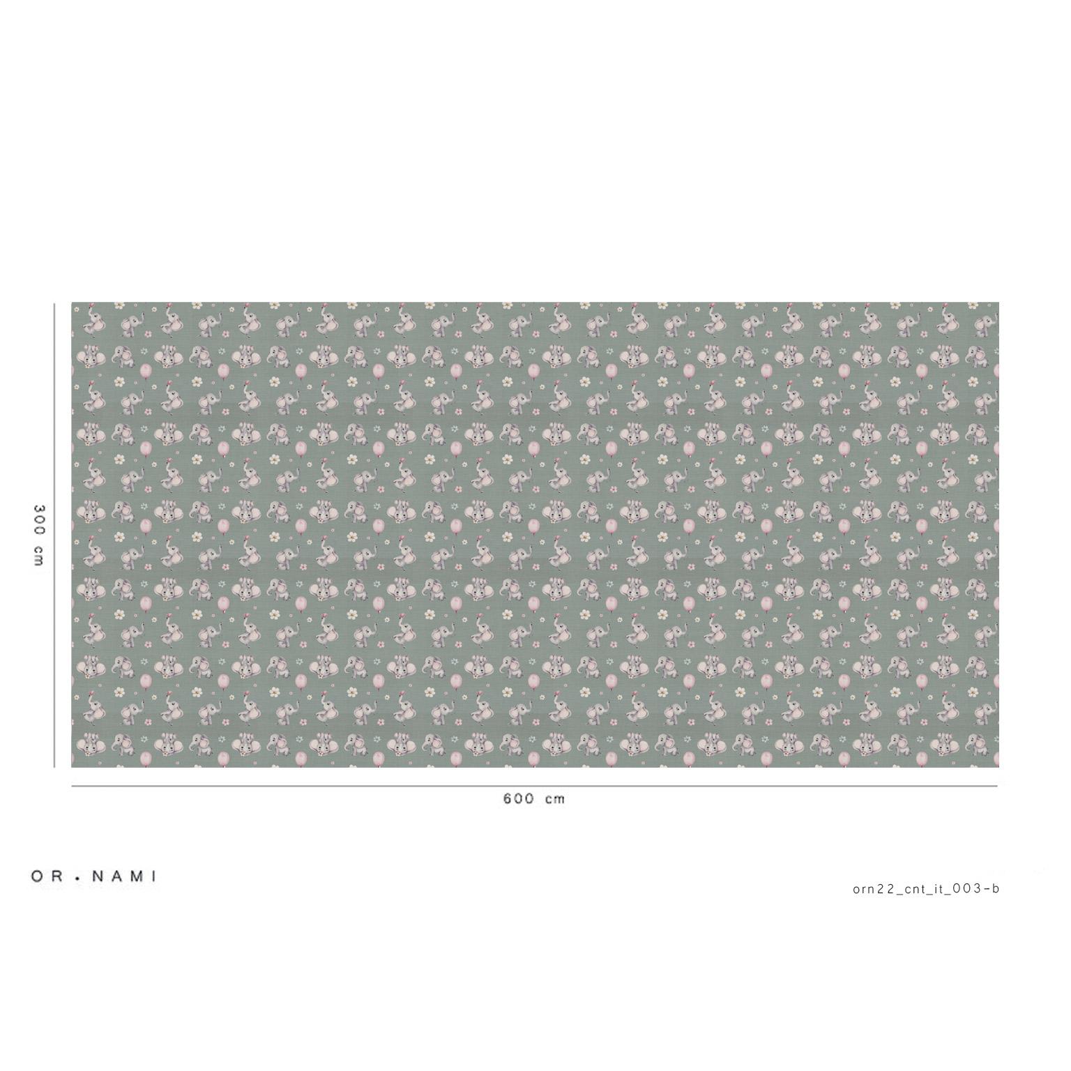 Paper Ornami Children Elephant giraffes Vinyl Wallpaper Made in Italy Digital Printing For Sale