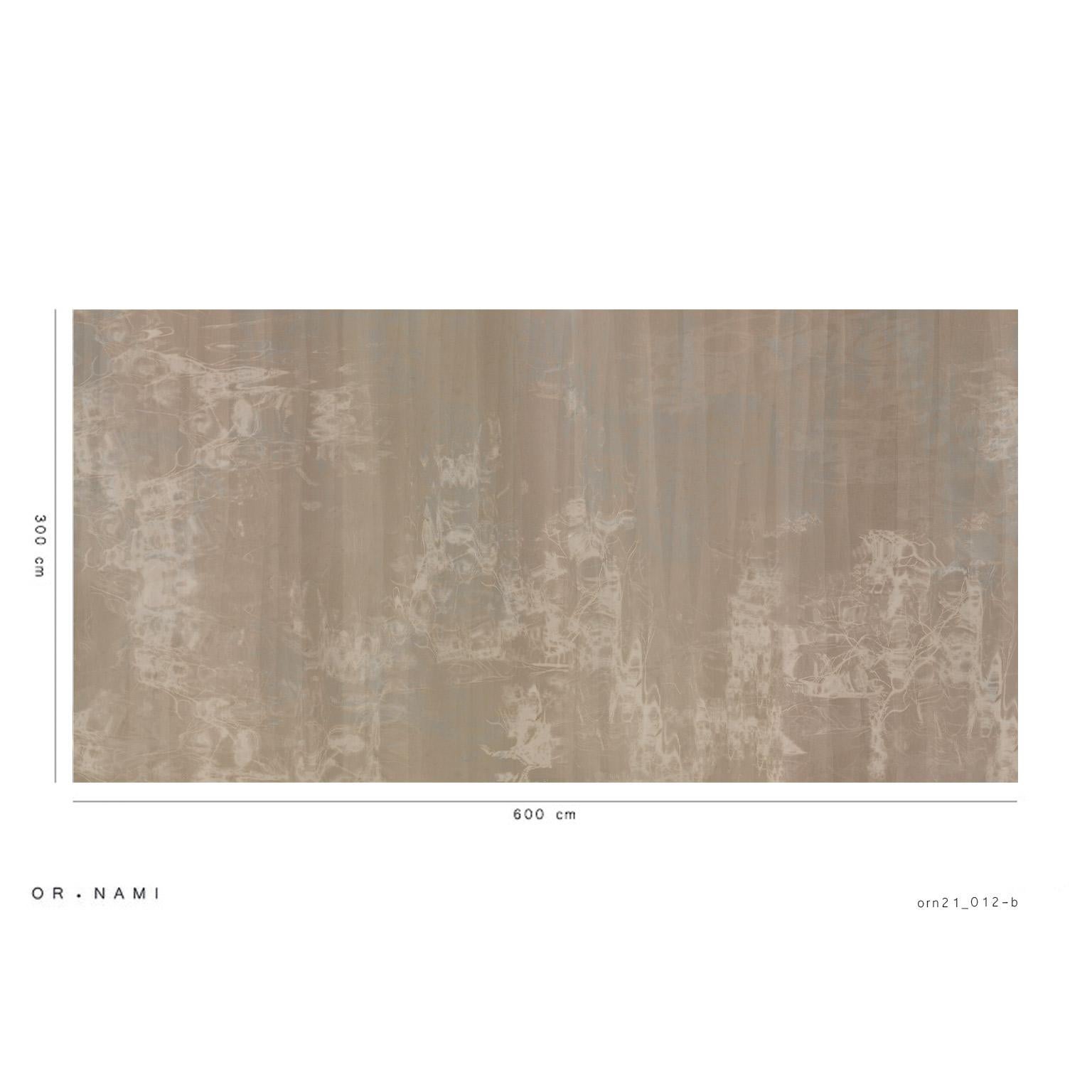 Contemporary Ornami Japan Water Nature Space Vinyl Wallpaper Made in Italy Digital Printing For Sale
