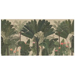 Ornami Nature Oriental Jungle Vinyl Wallpaper Made in Italy Digital Printing