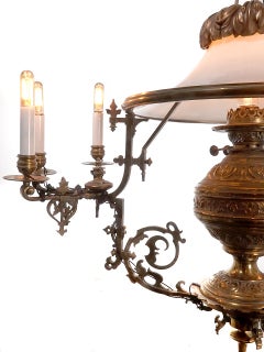 Ornate 10 Light Victorian Chandelier