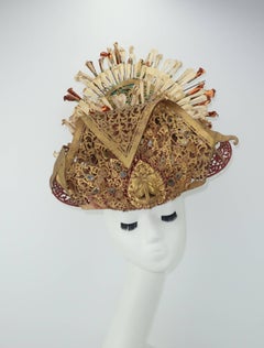 Ornate 1930's Balinese Headdress