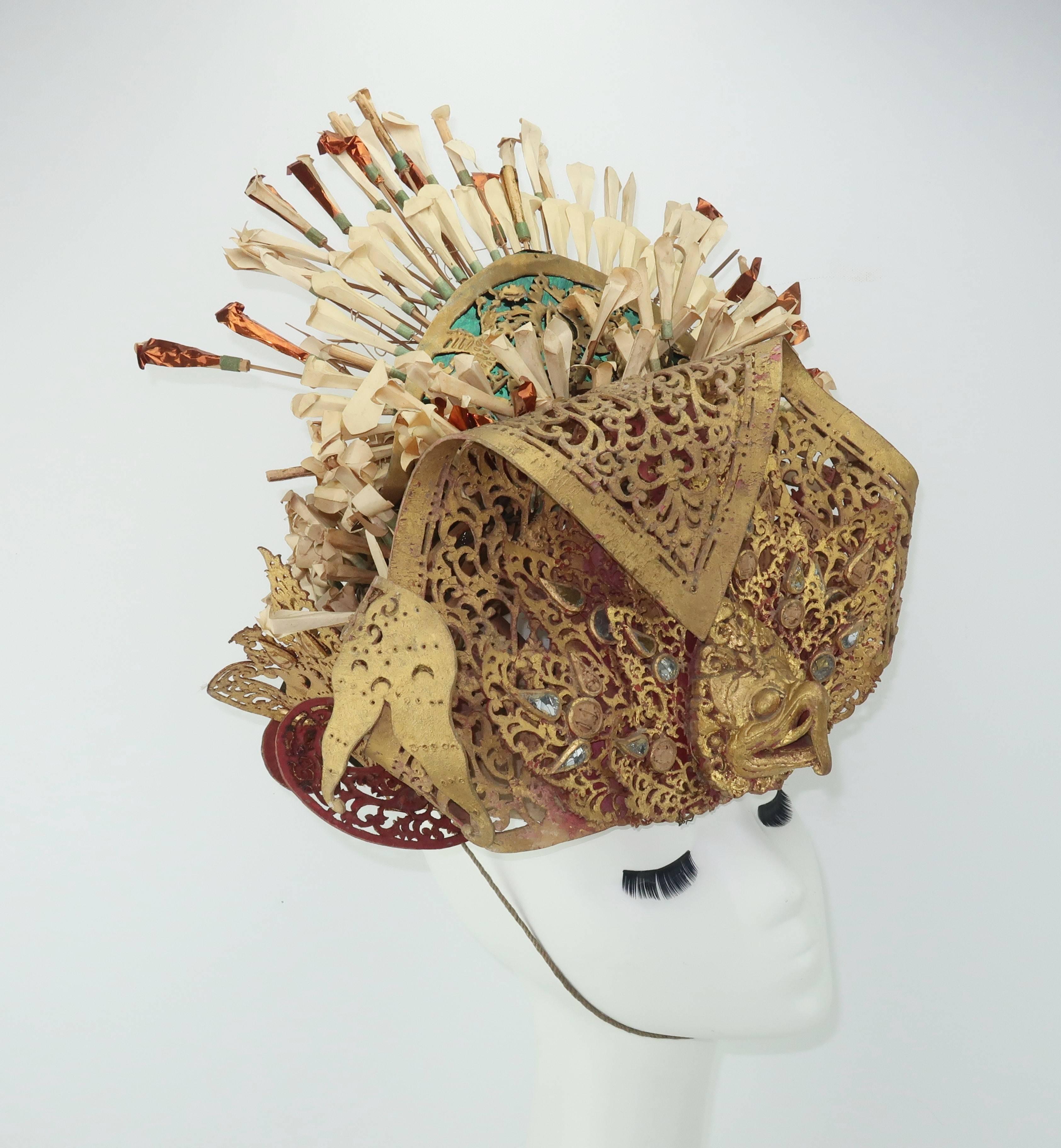 ornate headdress