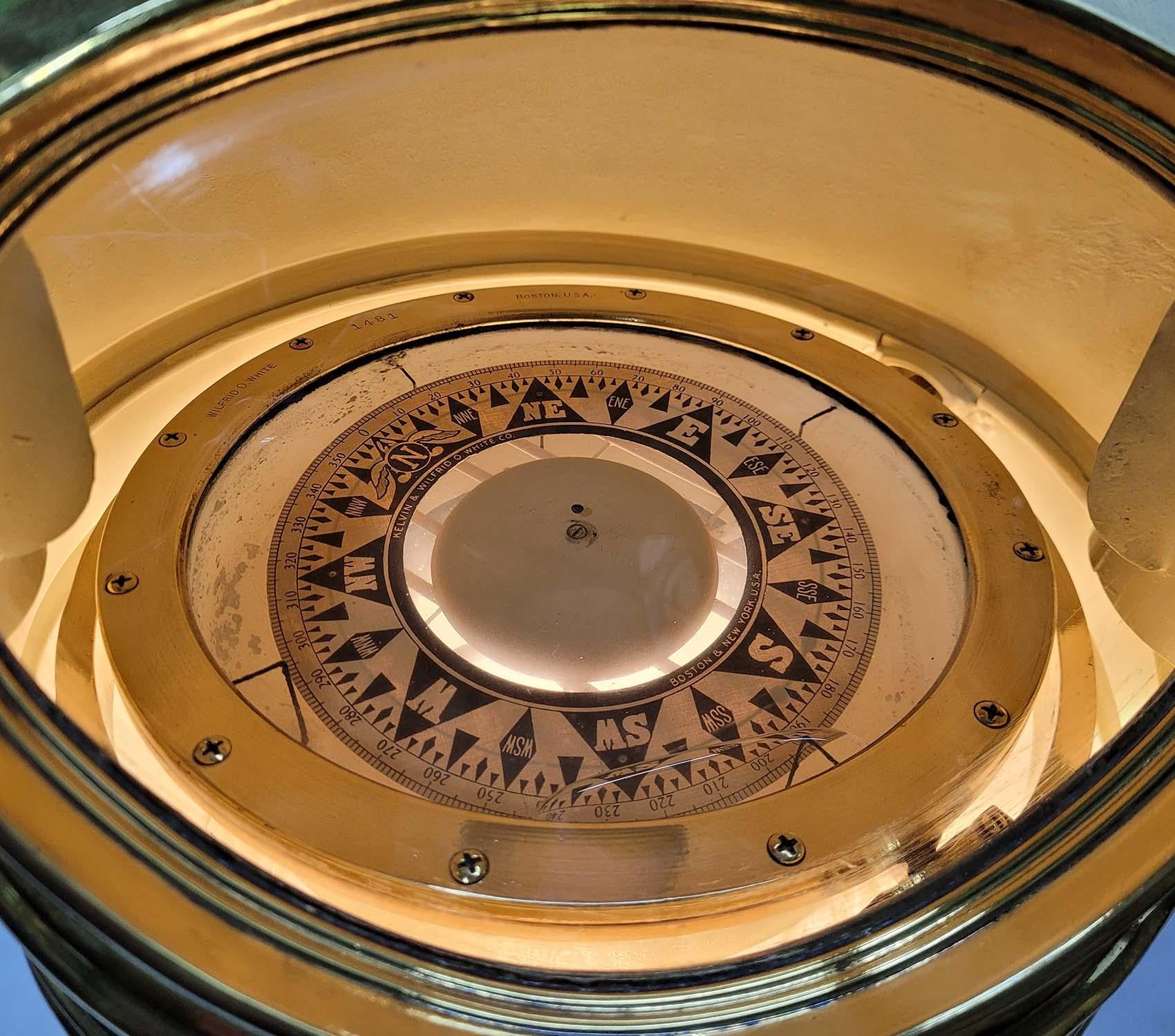 Timonera ornamentada de yate americano Circa 1900 en venta 1