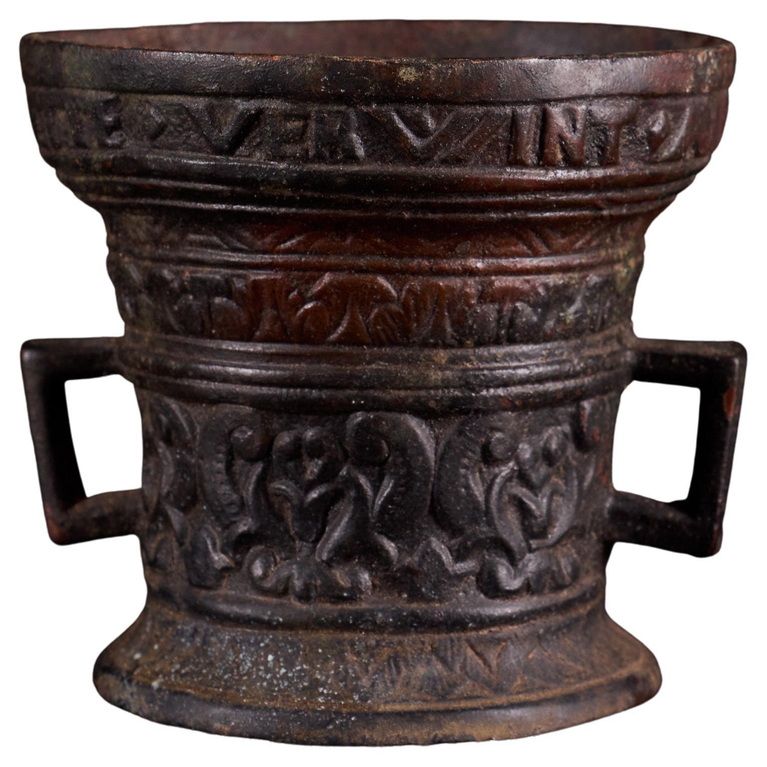 Mammoth Apothecary Mortar and Pestle at 1stDibs