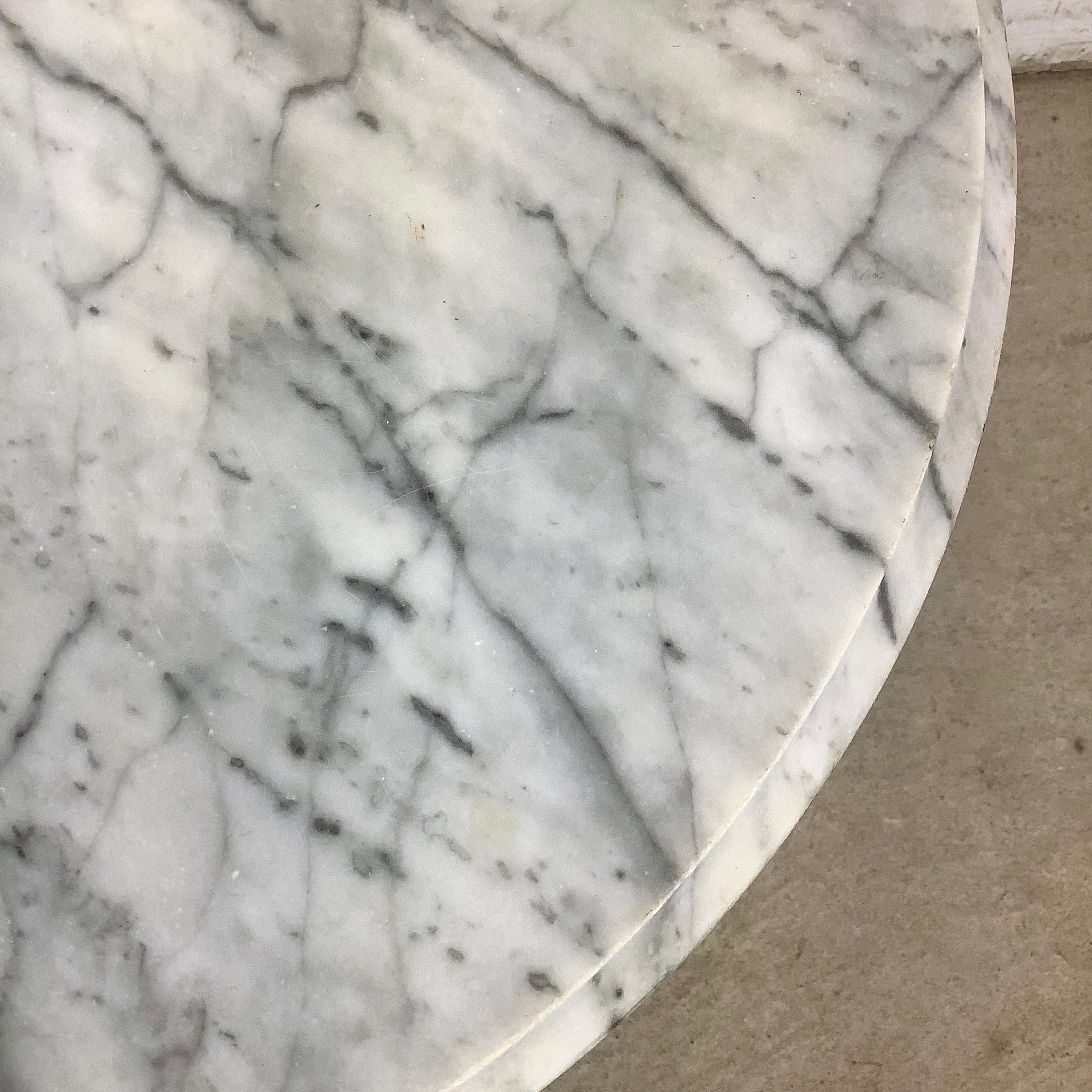 Ornate Antique Marble Top Side Table en vente 3