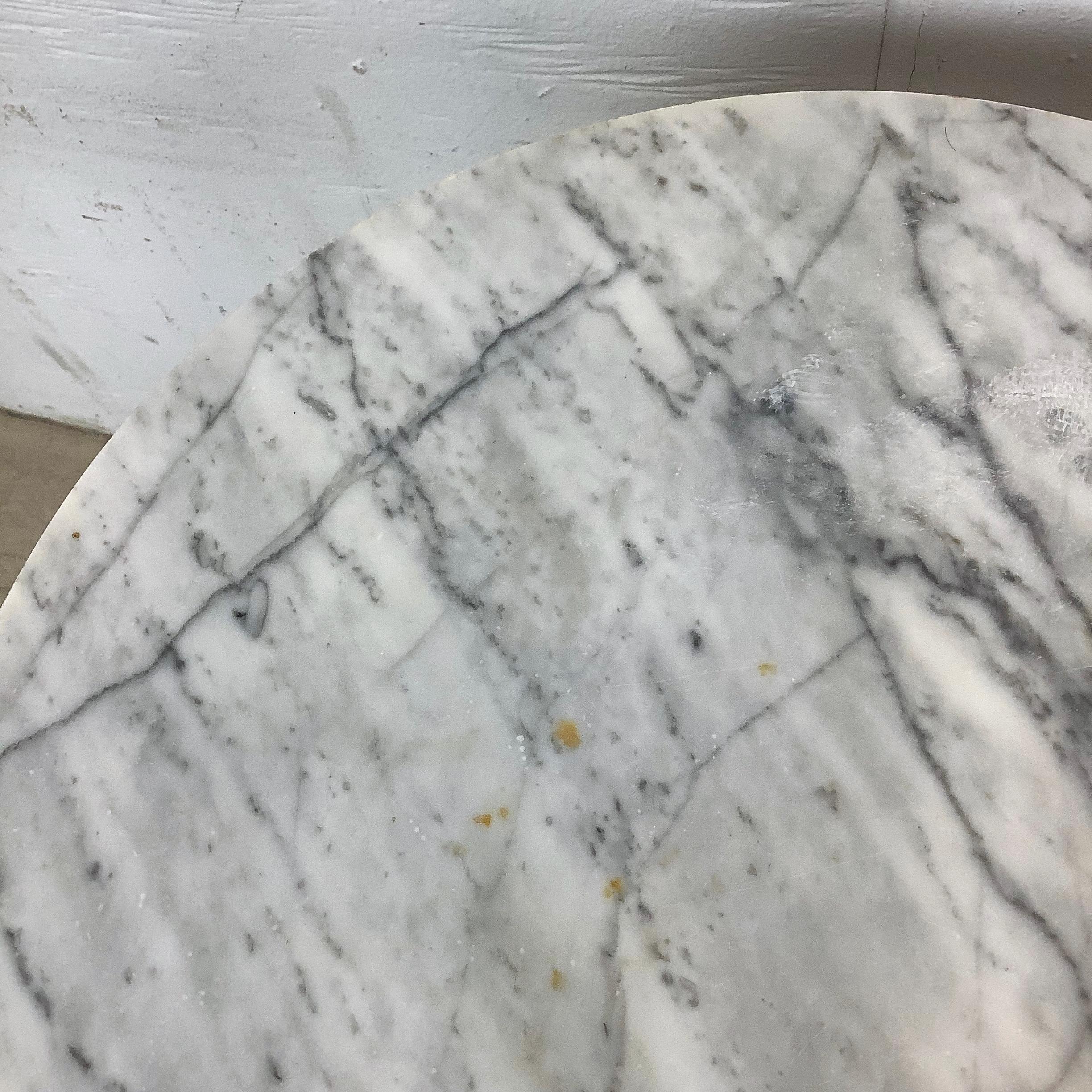 Ornate Antique Marble Top Side Table en vente 4