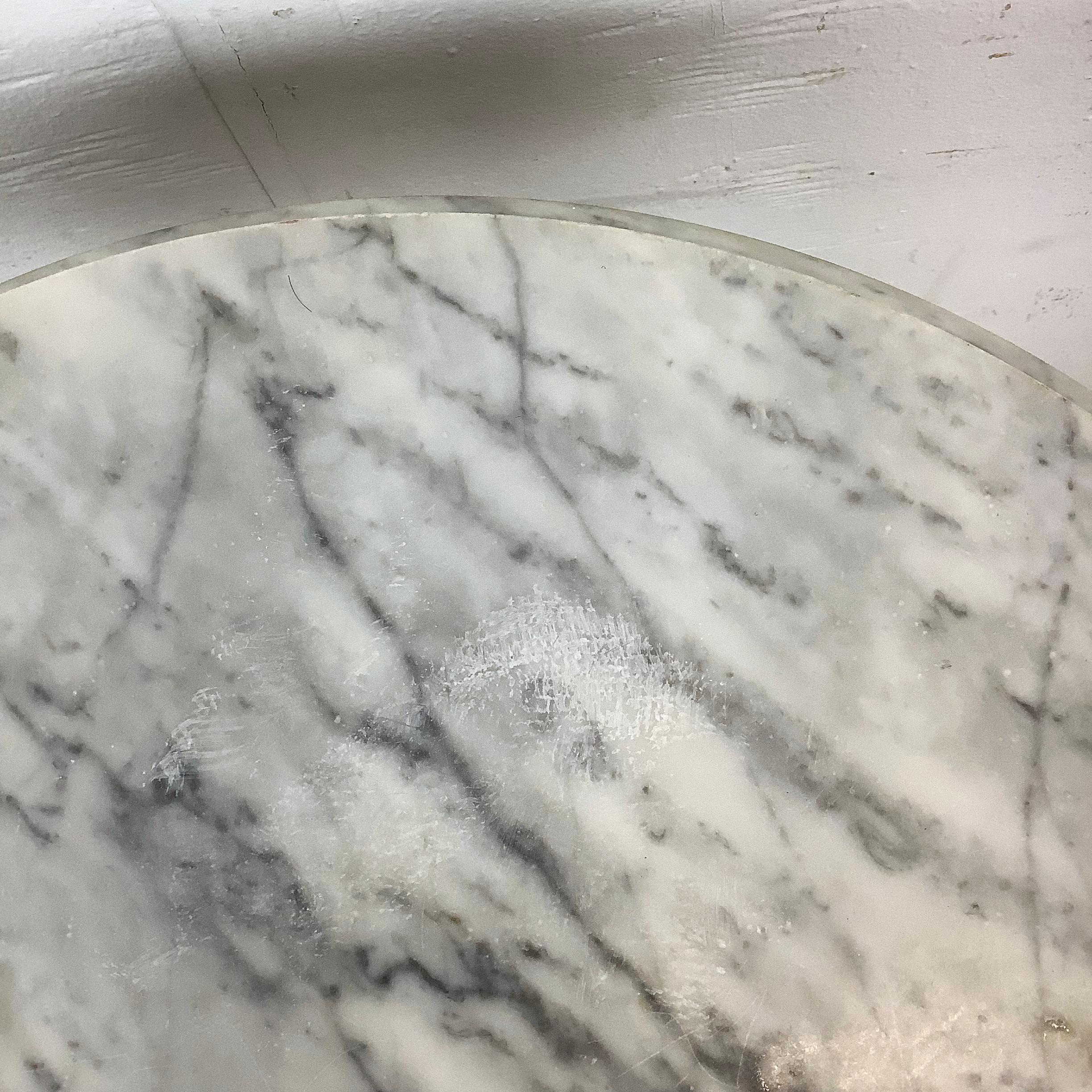 Ornate Antique Marble Top Side Table en vente 5