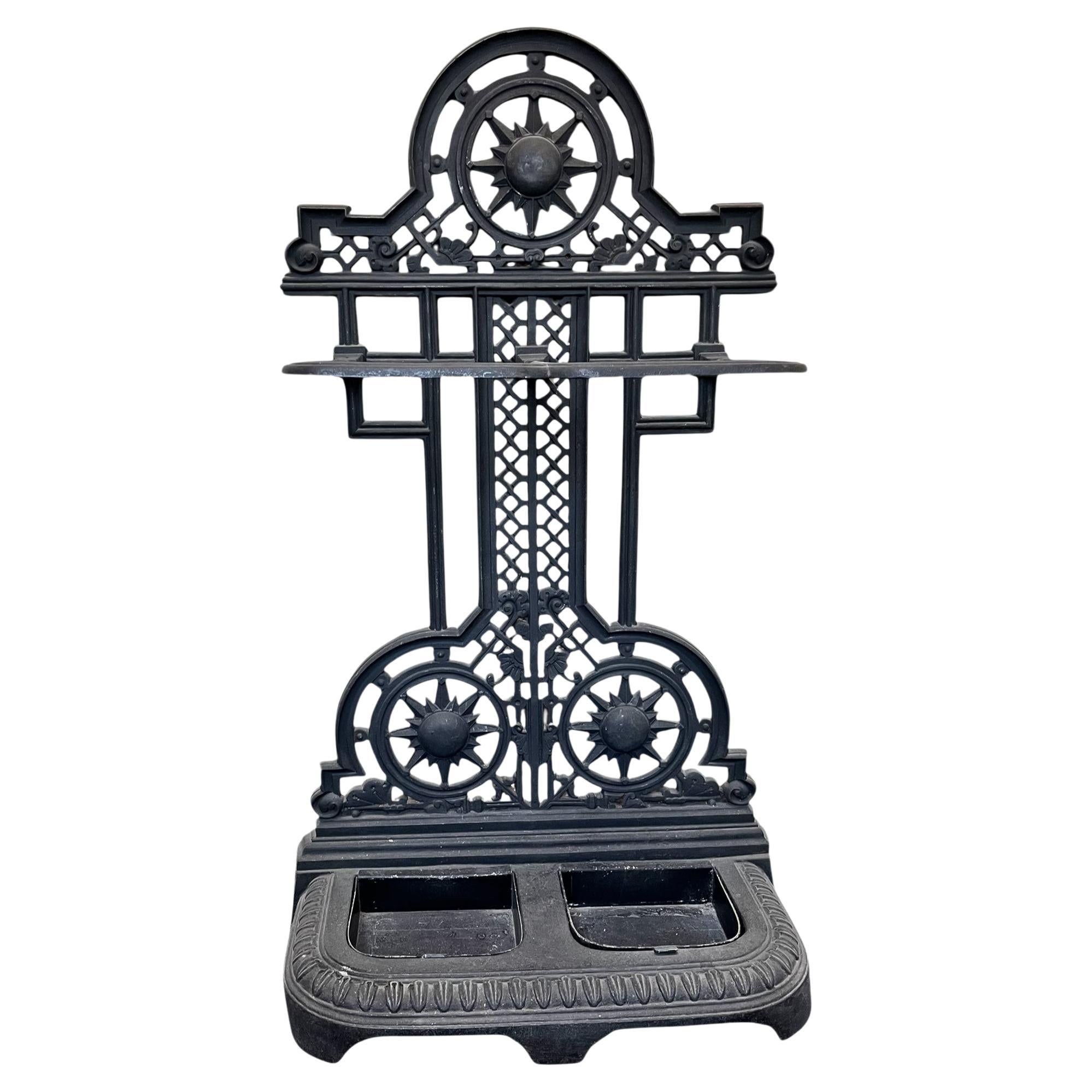 Ornate Cast Iron Stick/Umbrella Stand