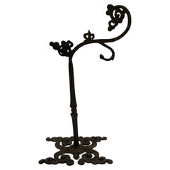 Antique Ornate Decorative Bronze Tabletop Jewelry or Watch Display Stand