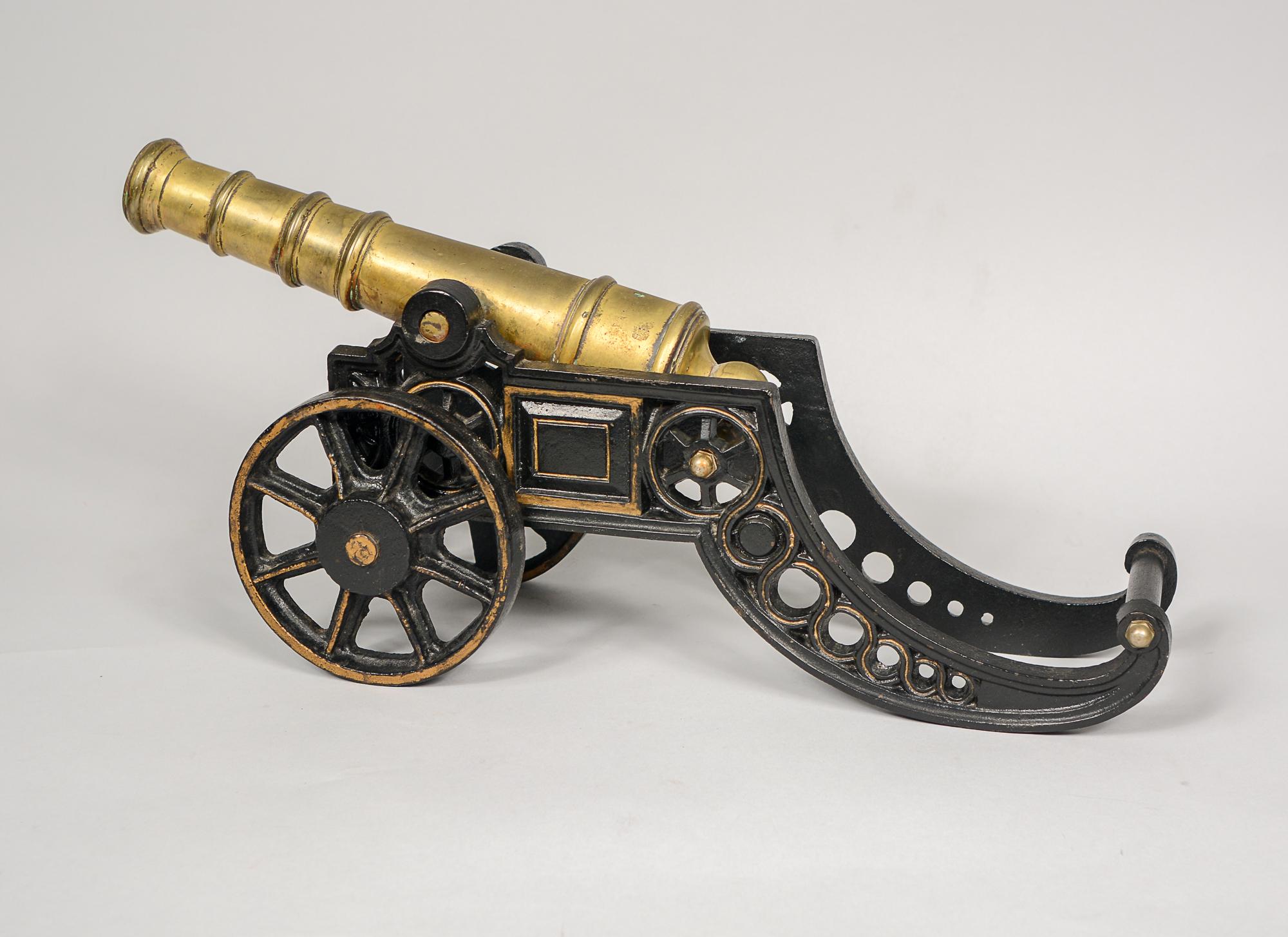 brass cannon ornaments