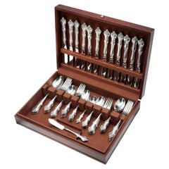Ornate Flatware Complete Service for 12; and 6 additional place settings