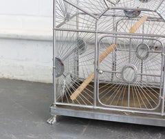 Ornate French Art Deco Birdcage, circa 1920