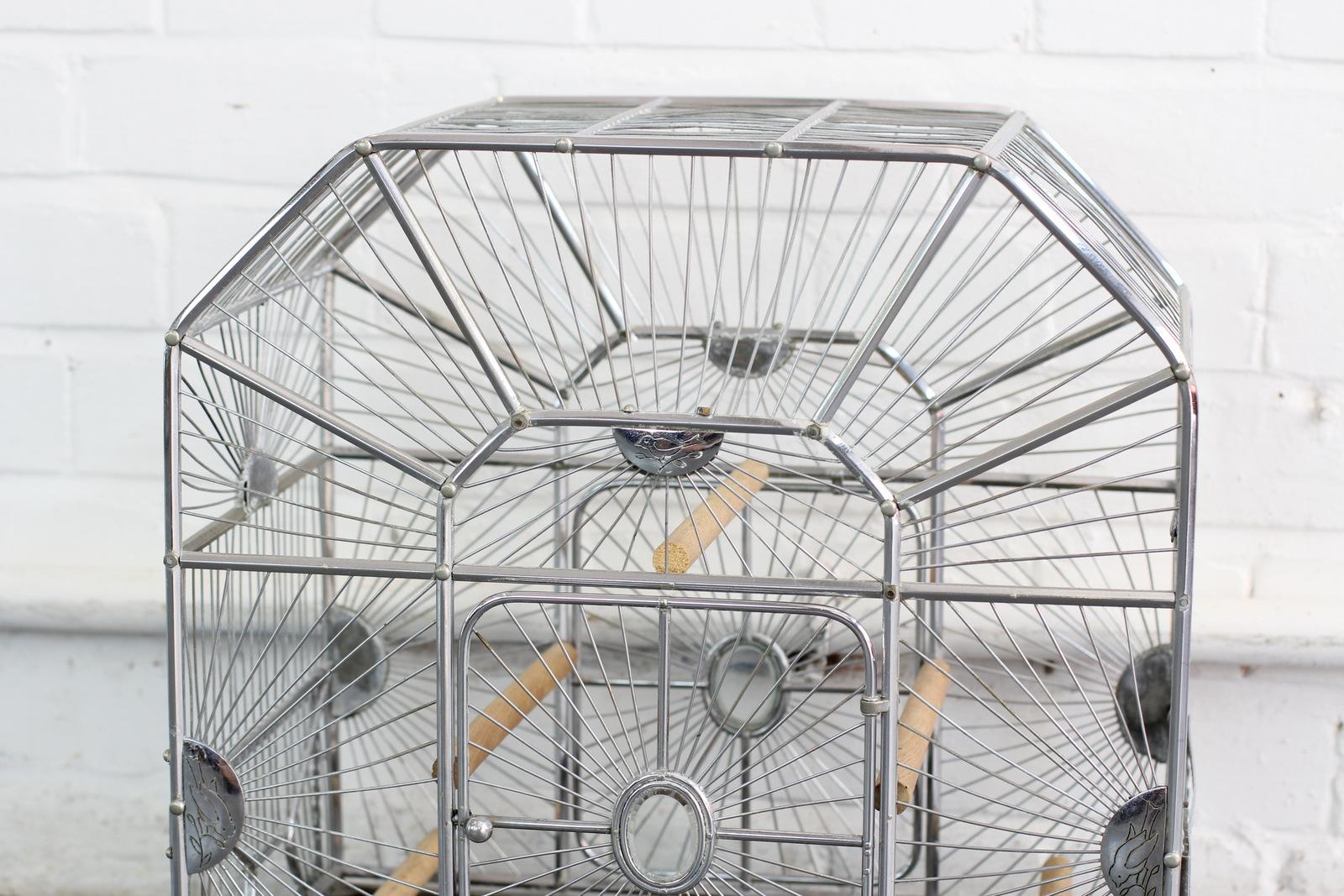 Ornate French Art Deco Birdcage, circa 1920 In Good Condition In Gloucester, GB