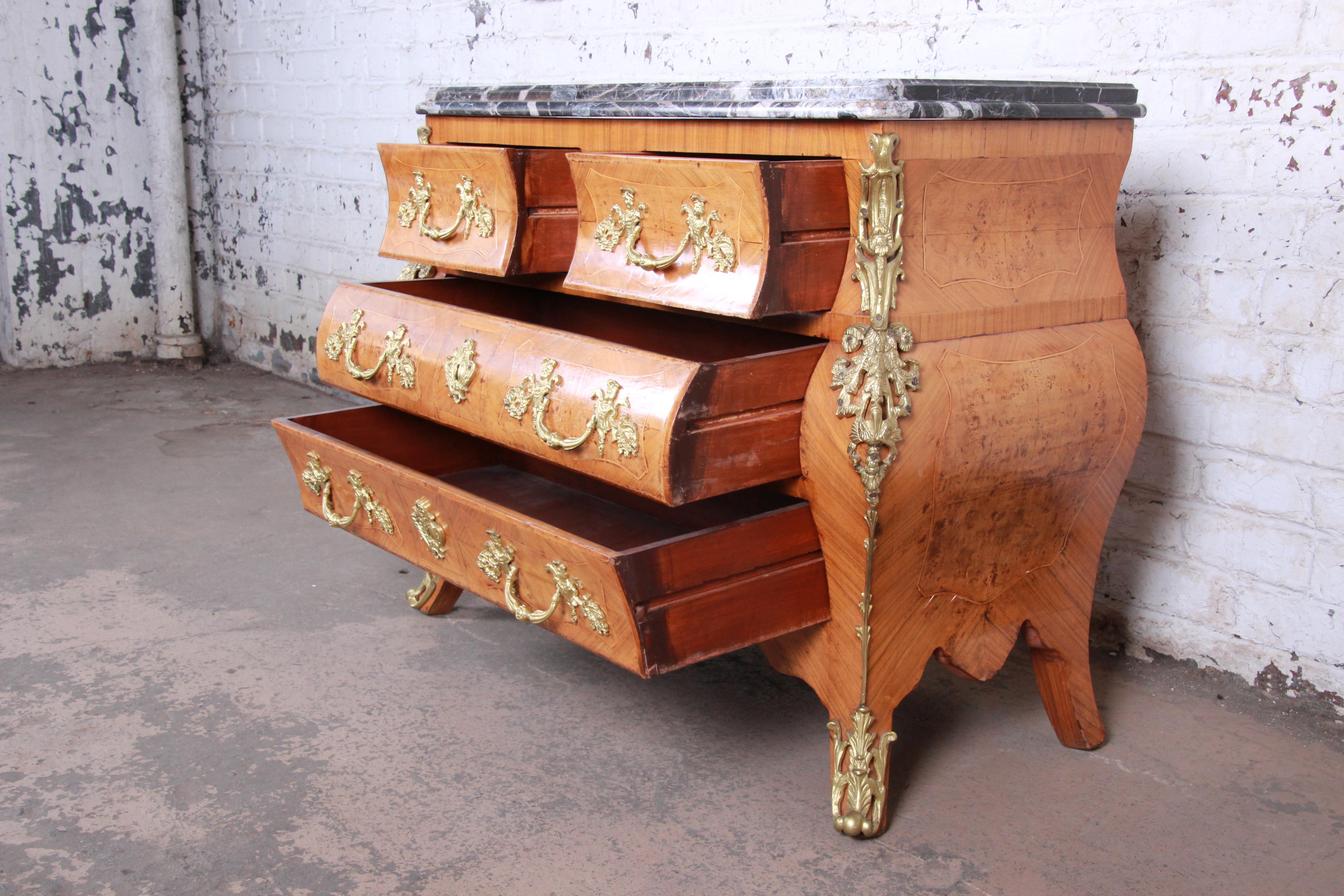 bombay chest with marble top