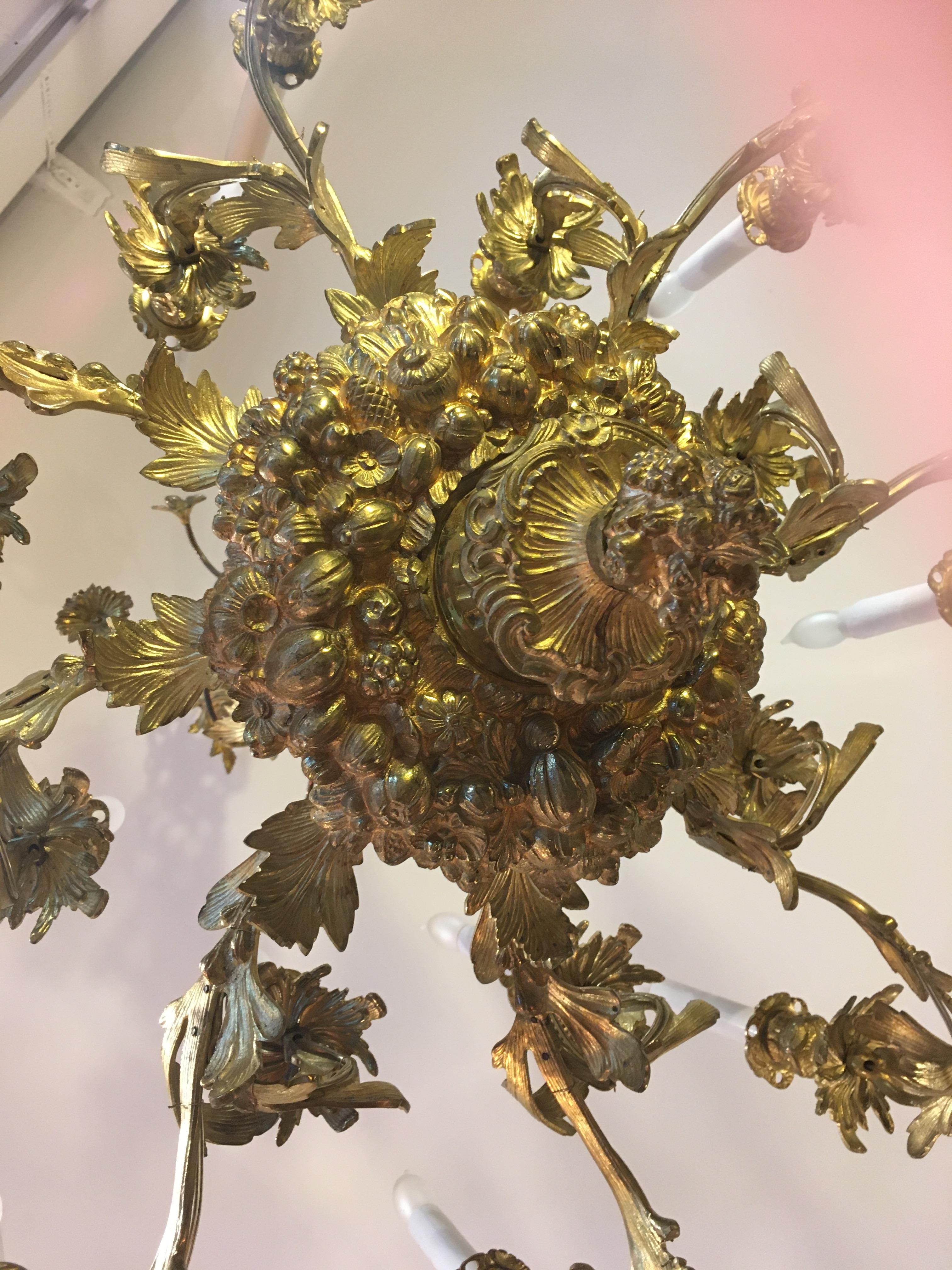 french rococo chandelier