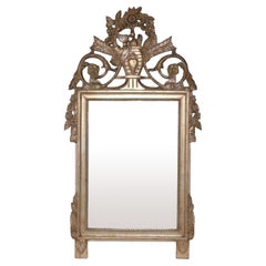 Ornate Gilt Mirror 64.5"H x 35"W Circa 1940s Great Patina