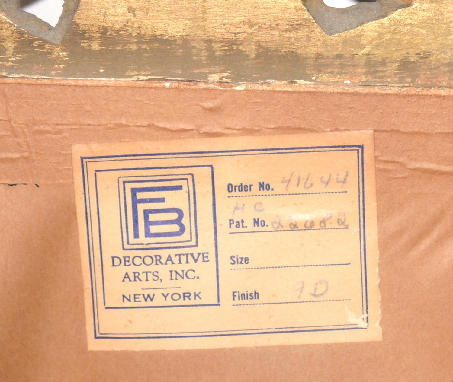 Mid-20th Century Ornate Gilt Mirrors from The Carlyle Hotel NYC 48