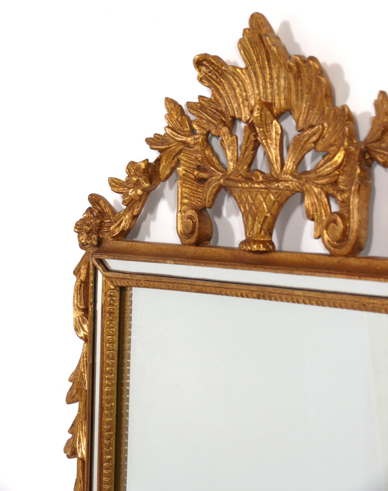 Hollywood Regency Ornate Gilt Wood Mirrors from The Carlyle Hotel NYC 40