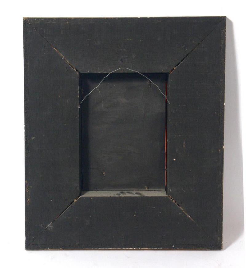 Italiano Specchio ornato italiano dorato 26,5