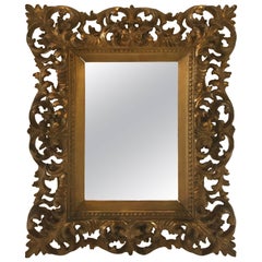 Ornate Italian Giltwood Frame