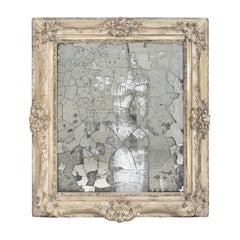 Ornate Mirror with Original Ultra Distressed Silvering
