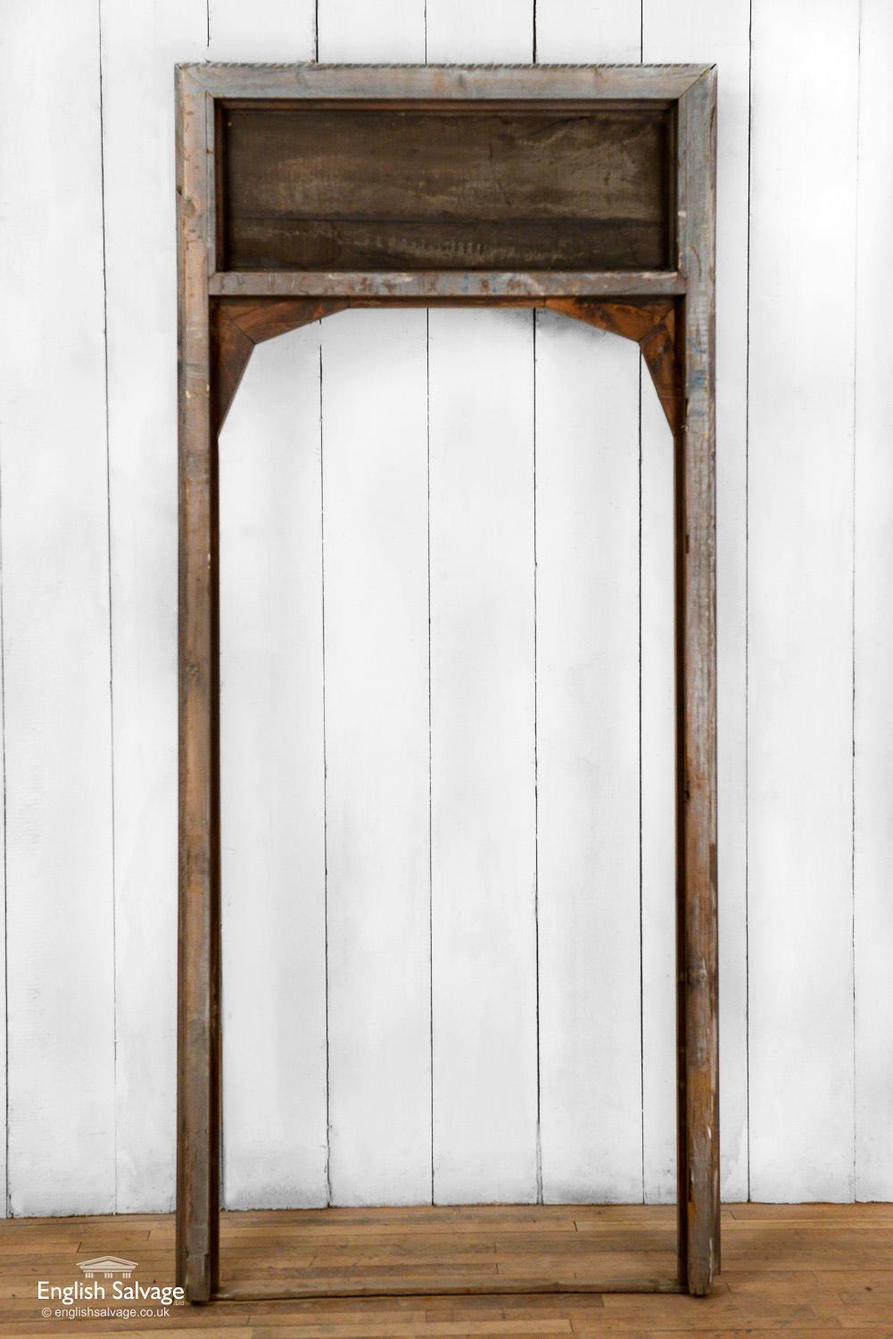 Ornate Moroccan Pine Door Frame, 20th Century In Good Condition For Sale In London, GB