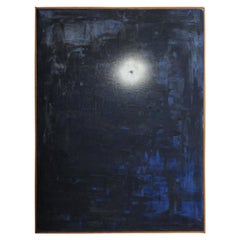 Pittura ad olio ornata, astratta, moderna, unica