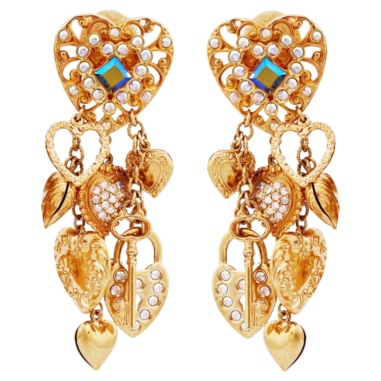 Pendientes Corazón Calado Para Mujer | Plata, Oro U Oro Rosa | Ajustables Y Elegantes