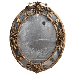 Ornate Oval Mirror