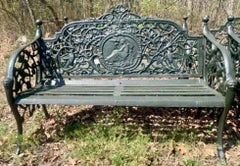 Ornate Park Bench