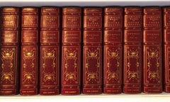 Ornate Set of the Complete Works of Count Tolstoy