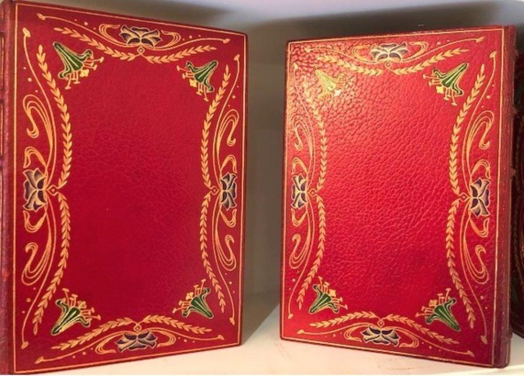 20th Century Ornate Set of the Complete Works of Count Tolstoy For Sale
