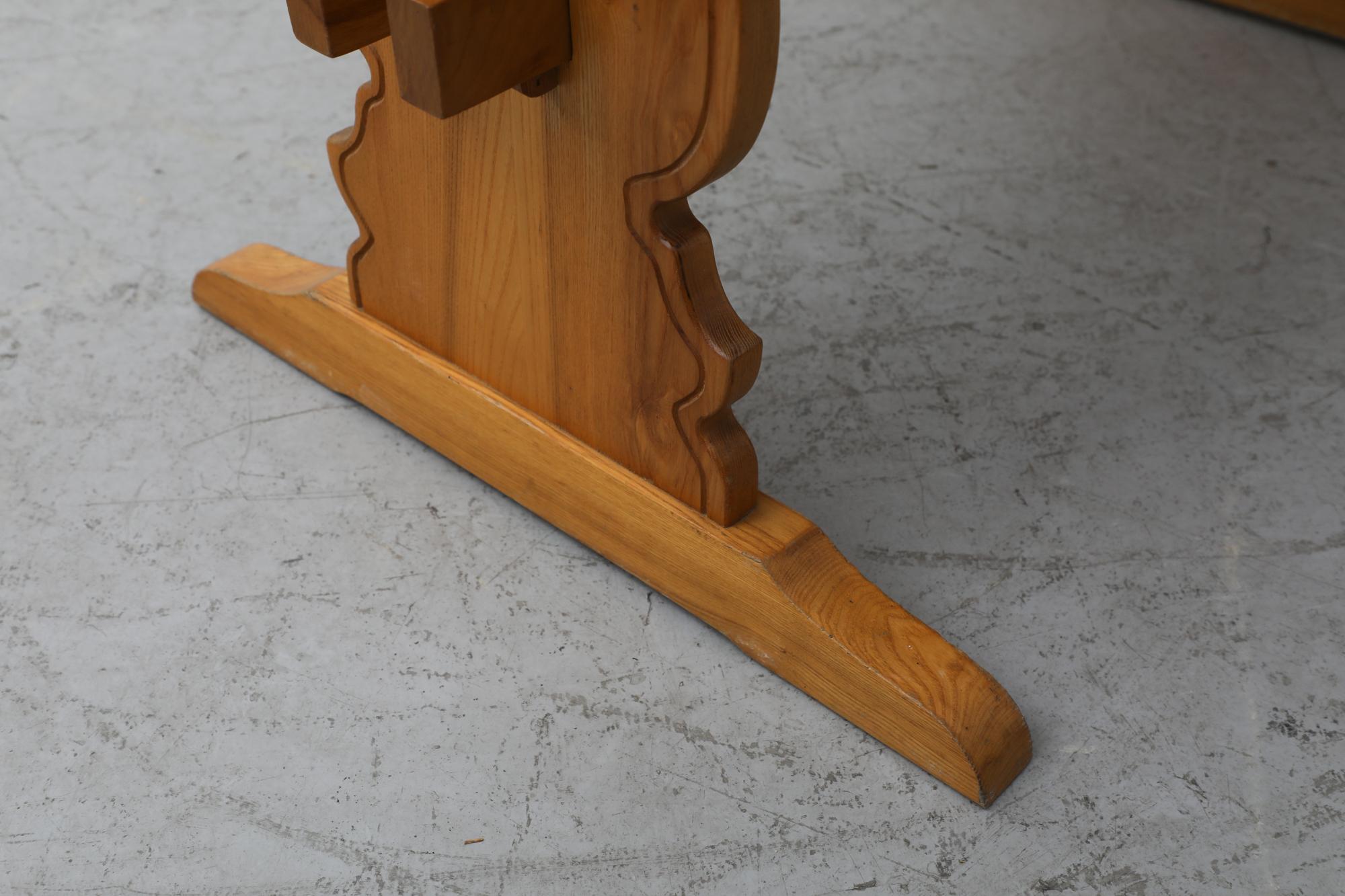 Ornate Tyrolean Pine Table 5