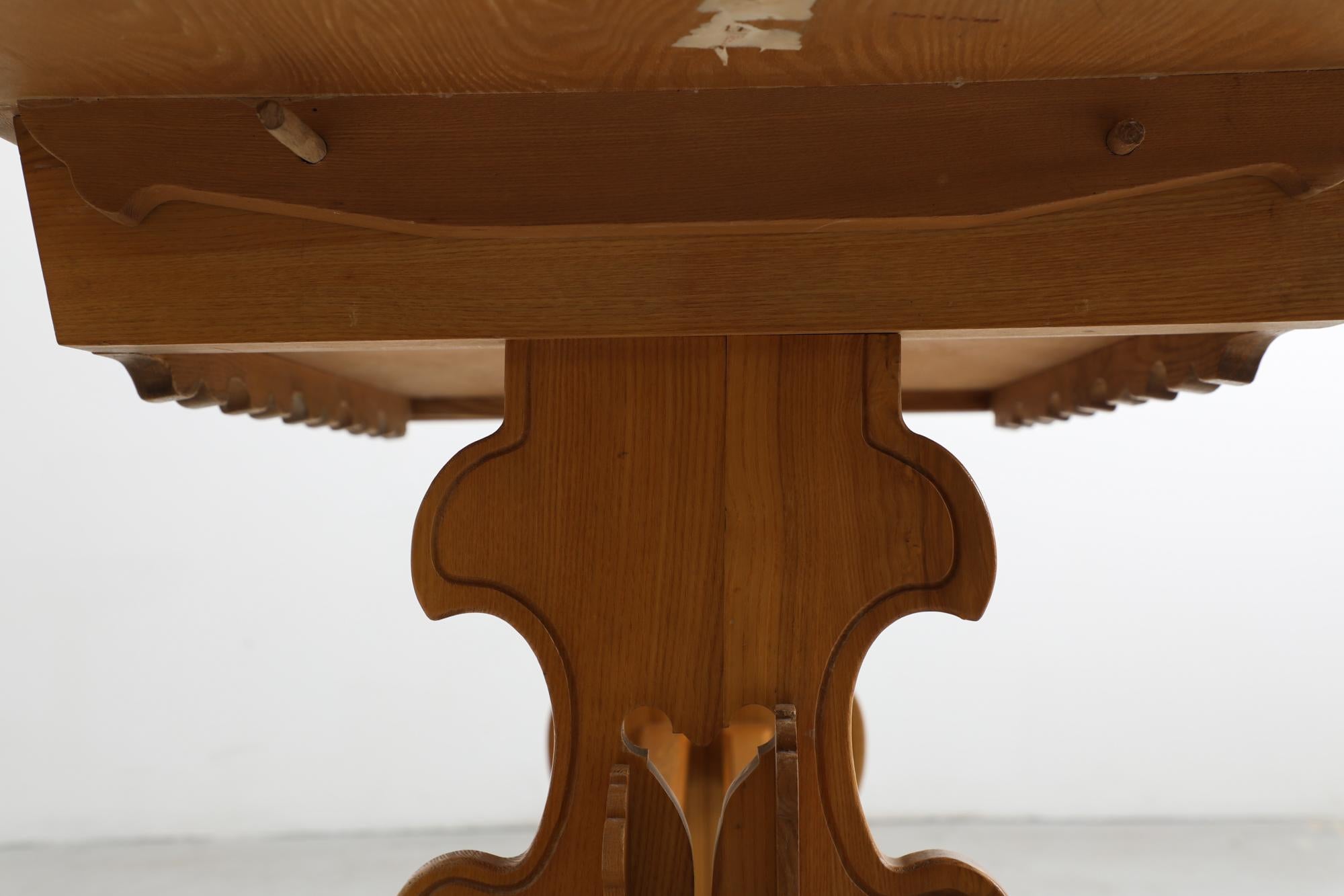 Ornate Tyrolean Pine Table 12