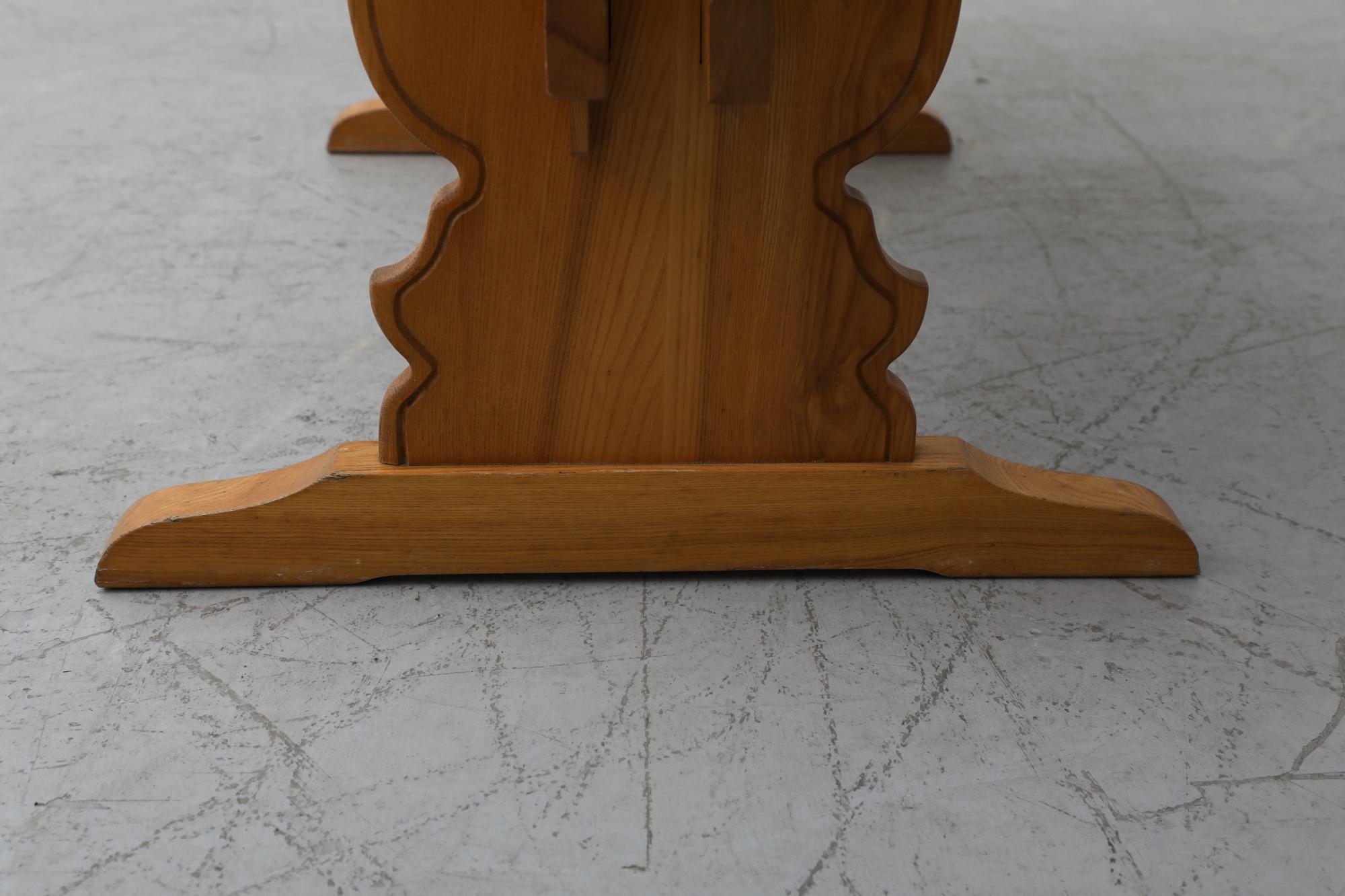 Ornate Tyrolean Pine Table 13