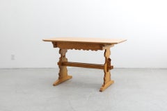 Ornate Tyrolean Pine Table