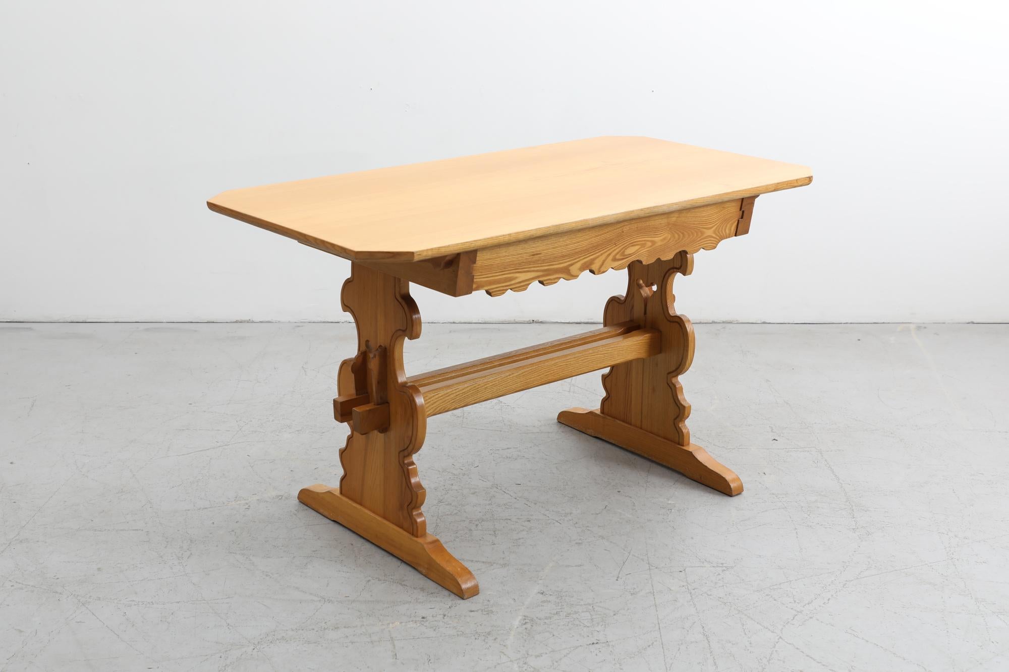 Ornate Tyrolean Pine Table 2
