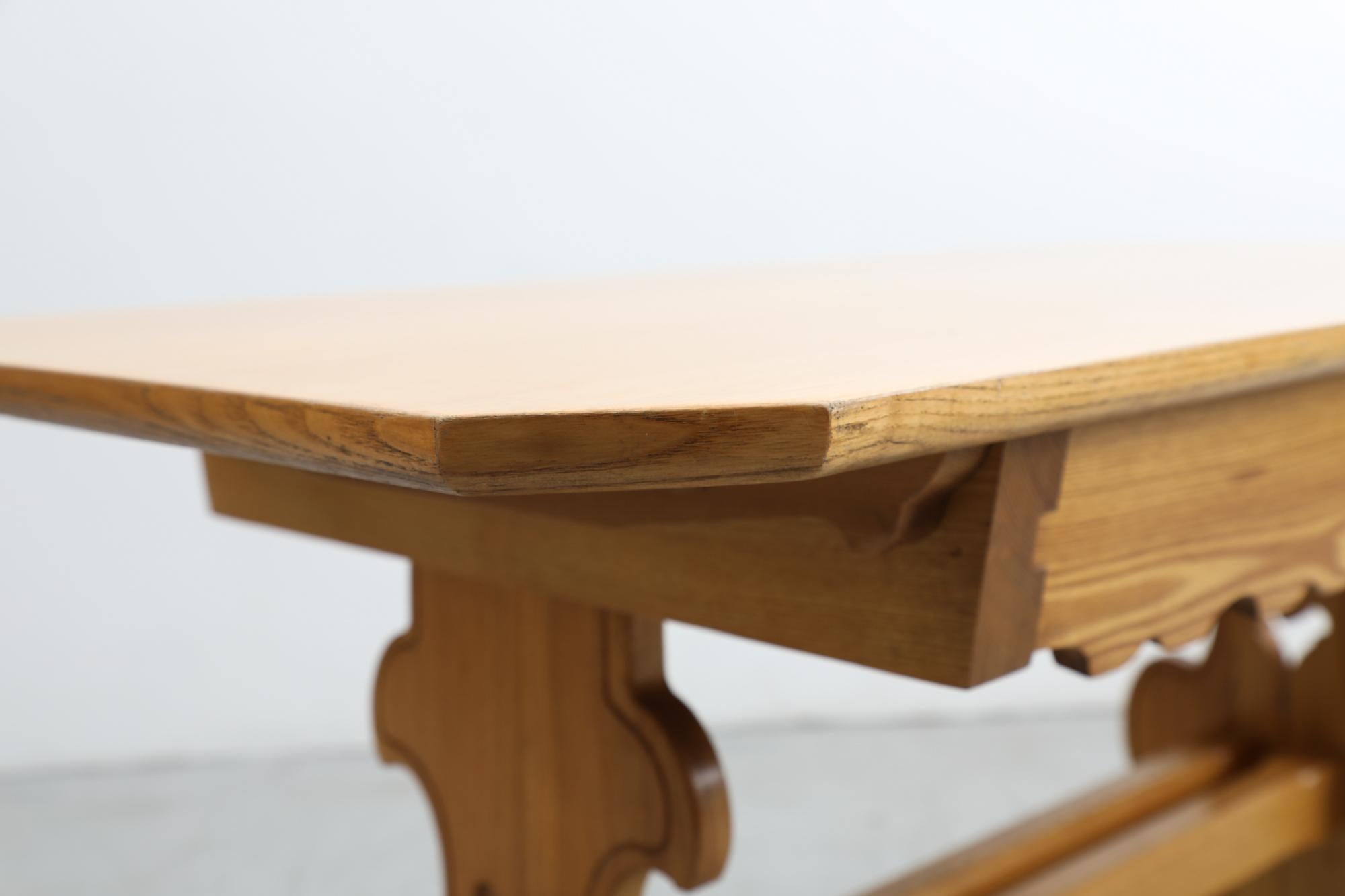 Ornate Tyrolean Pine Table 3