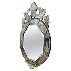 Ornate Venetian Mirror, circa 1920s-1940s, France